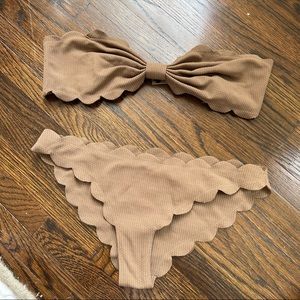 Marysia Swim scalloped bikini